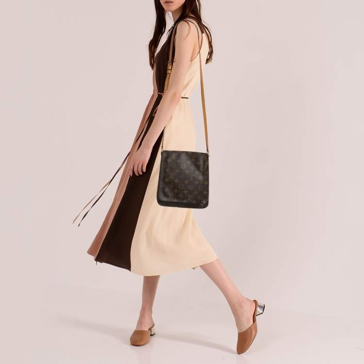 Pre Owned Louis Vuitton Monogram Canvas Musette Salsa PM Bag