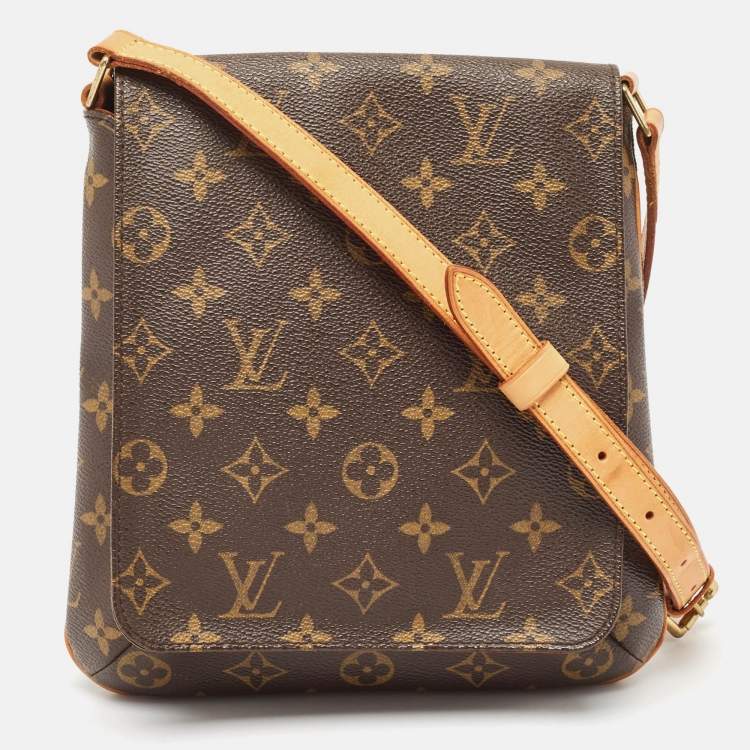 Pre Owned Louis Vuitton Monogram Canvas Musette Salsa PM Bag