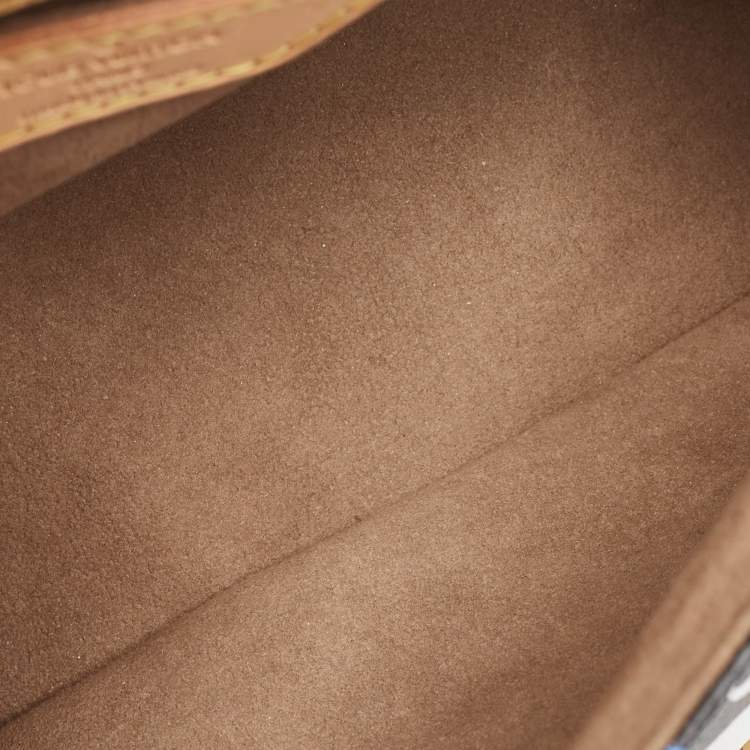 Pre Owned Louis Vuitton Black Monogram Multicolore Canvas Marilyn Bag