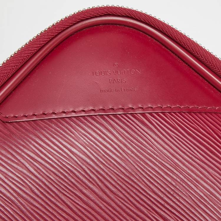 Pre Owned Louis Vuitton Fuchsia Epi Leather Pegase 50 Luggage