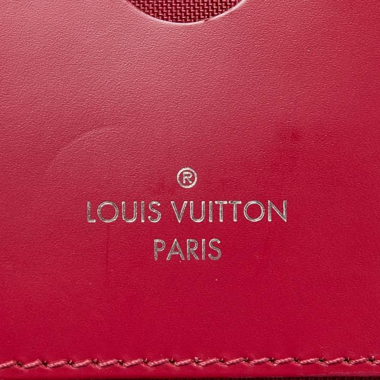 Pre Owned Louis Vuitton Fuchsia Epi Leather Pegase 50 Luggage