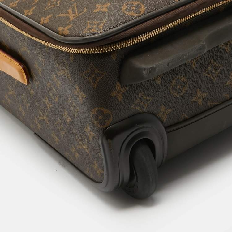Pre Owned Louis Vuitton Monogram Canvas Business Pegase Legere 55 Luggage