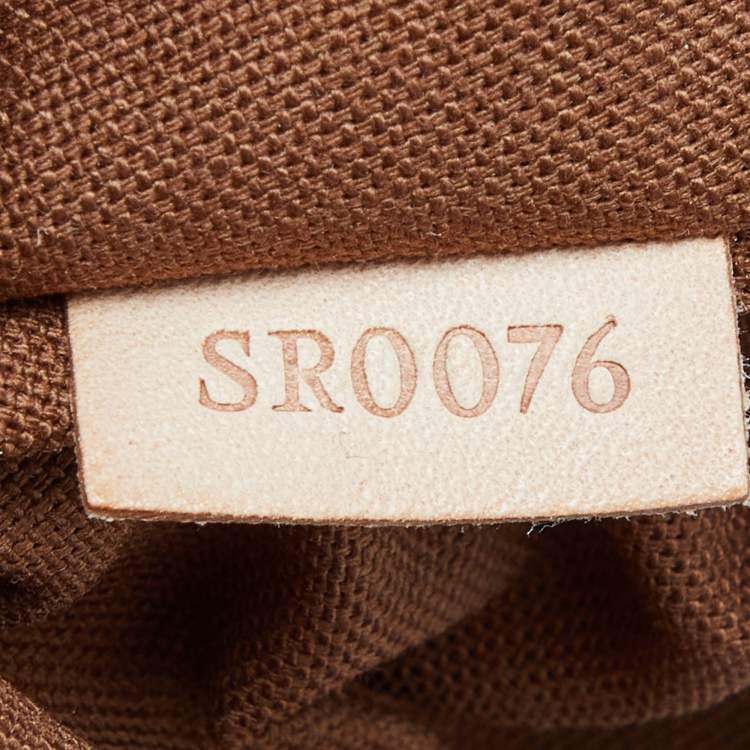 Pre Owned Louis Vuitton Monogram Canvas Tulum PM Bag