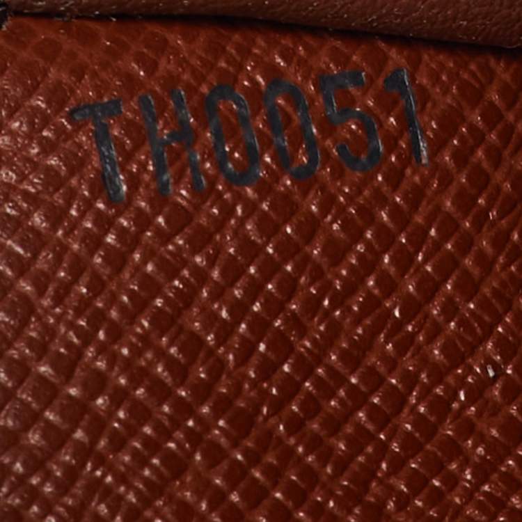 Pre Owned Louis Vuitton Monogram Canvas Porte Tresor Etui Papiers Wallet
