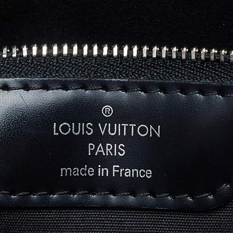 Pre Owned Louis Vuitton Black Electric Epi Leather Brea MM Bag