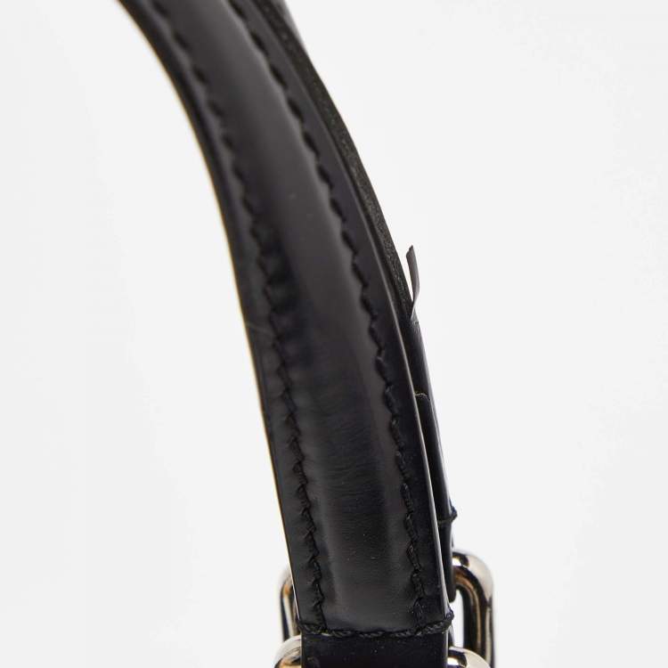 Pre Owned Louis Vuitton Black Electric Epi Leather Brea MM Bag