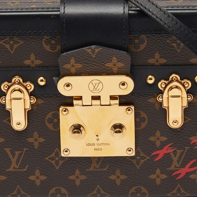 Pre Owned Louis Vuitton Monogram Canvas Petite Malle Bag