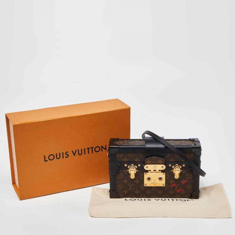 Pre Owned Louis Vuitton Monogram Canvas Petite Malle Bag