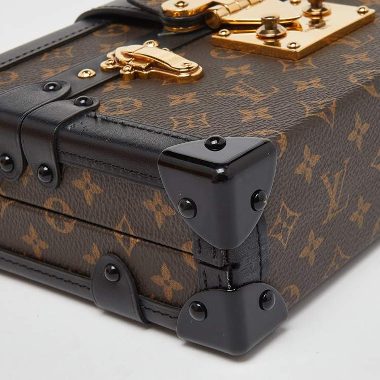 Pre Owned Louis Vuitton Monogram Canvas Petite Malle Bag