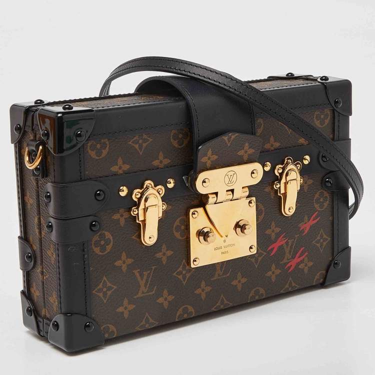 Pre Owned Louis Vuitton Monogram Canvas Petite Malle Bag
