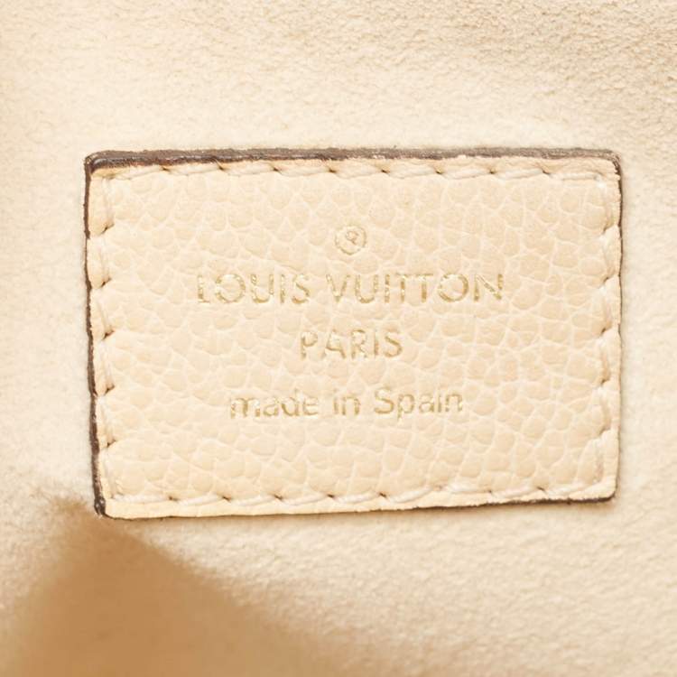 Pre Owned Louis Vuitton Dune Monogram Empreinte Leather BB Surene Bag