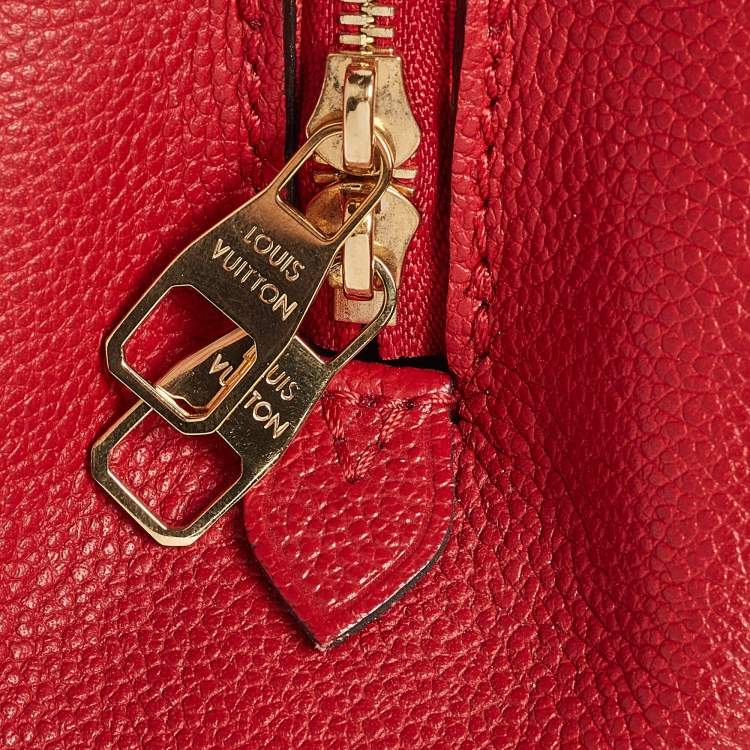 Pre Owned Louis Vuitton Cherry Empreinte Montaigne Nano Bag