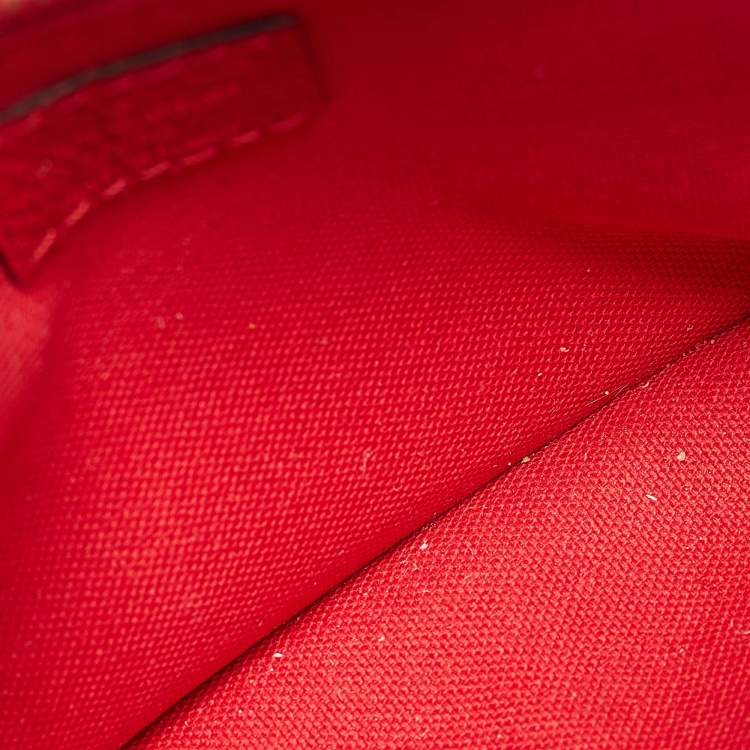 Pre Owned Louis Vuitton Cherry Empreinte Montaigne Nano Bag