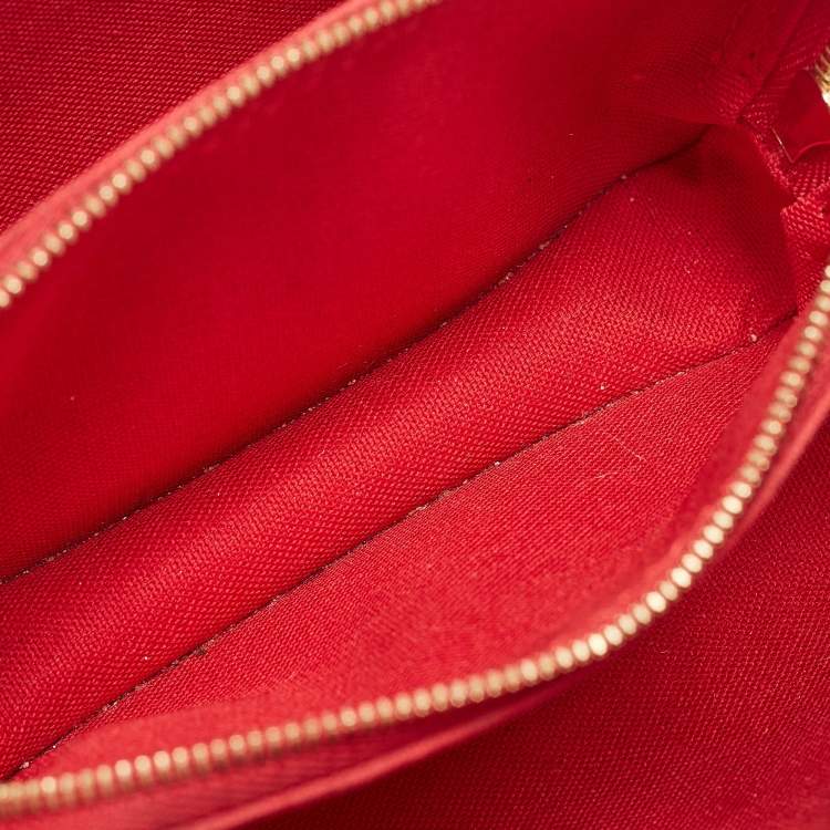 Pre Owned Louis Vuitton Cherry Empreinte Montaigne Nano Bag