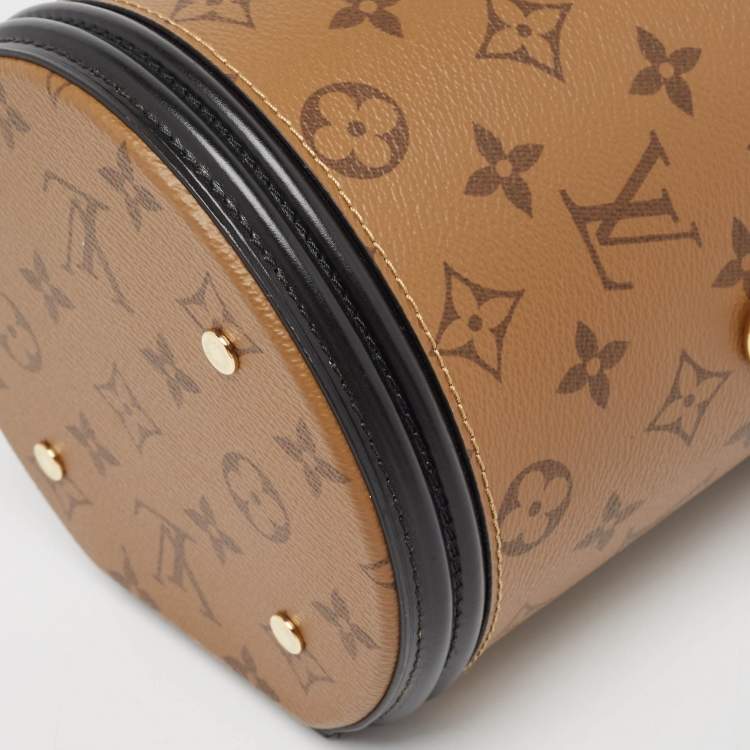 Pre Owned Louis Vuitton Monogram Reverse Canvas Cannes Bag