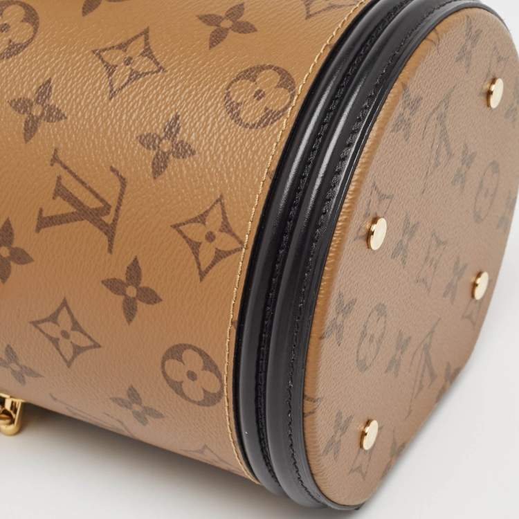 Pre Owned Louis Vuitton Monogram Reverse Canvas Cannes Bag