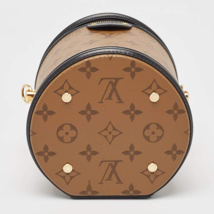 Pre Owned Louis Vuitton Monogram Reverse Canvas Cannes Bag