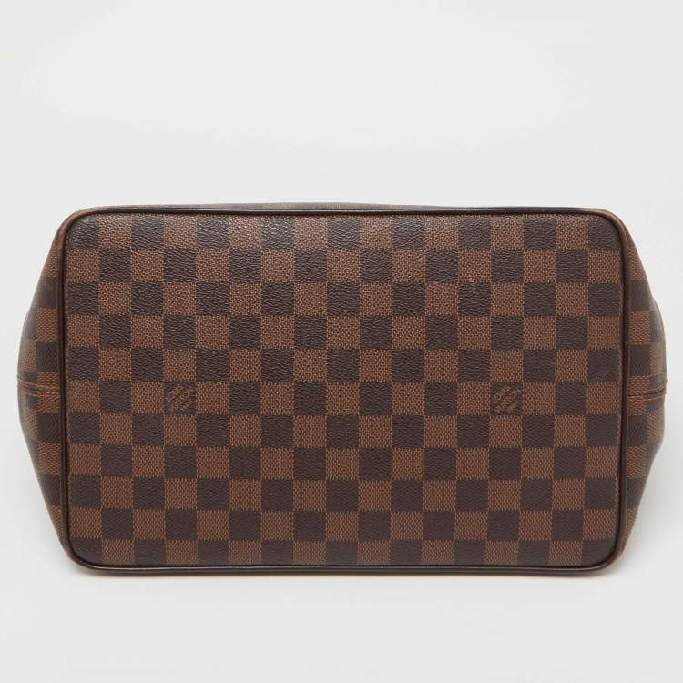 Pre Owned Louis Vuitton Damier Ebene Canvas Bergamo MM Bag