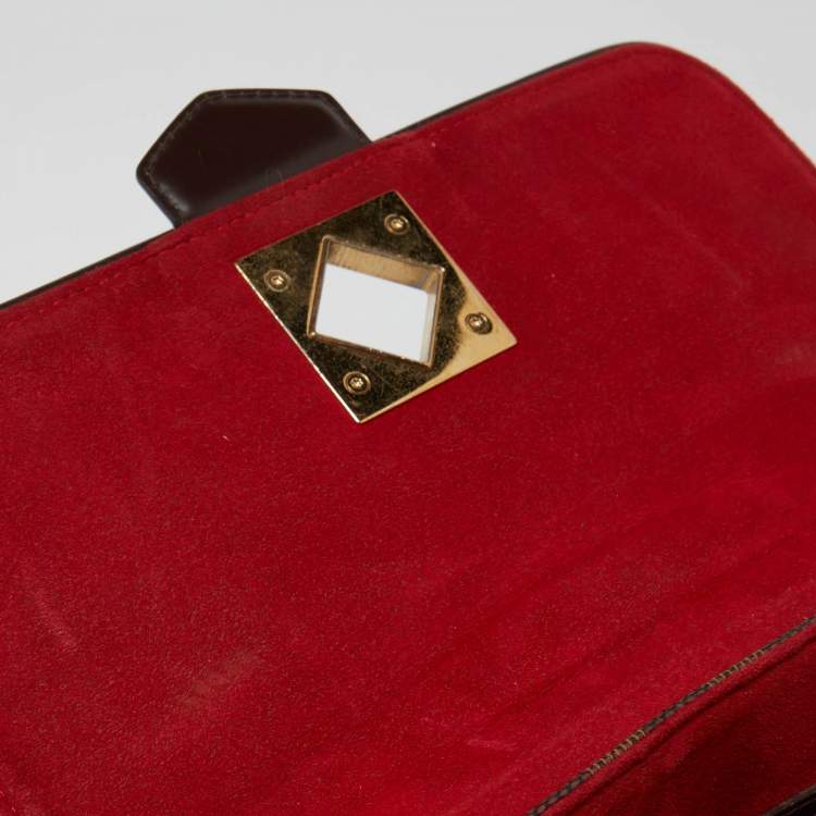 Pre Owned Louis Vuitton Damier Ebene Canvas Bergamo MM Bag