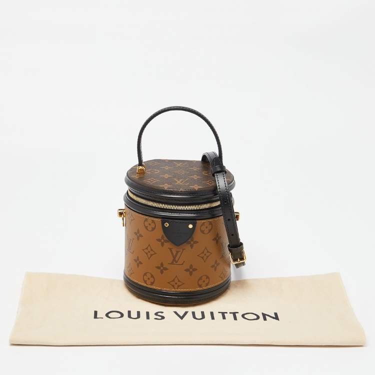 Pre Owned Louis Vuitton Monogram Reverse Canvas Cannes Bag