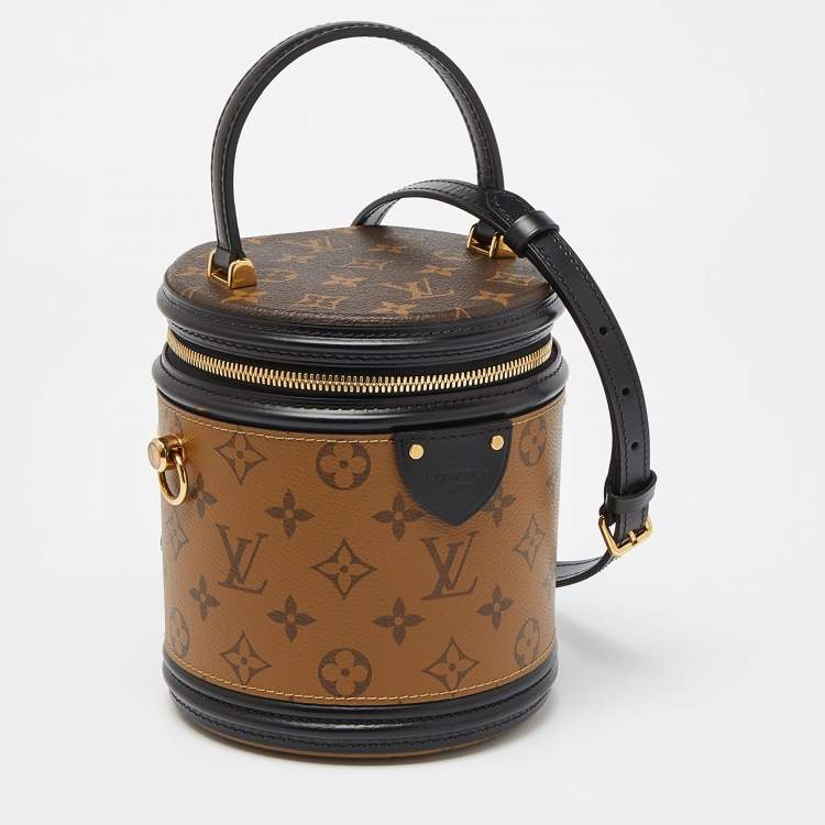 Pre Owned Louis Vuitton Monogram Reverse Canvas Cannes Bag