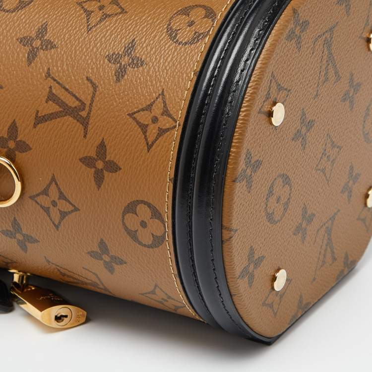 Pre Owned Louis Vuitton Monogram Reverse Canvas Cannes Bag