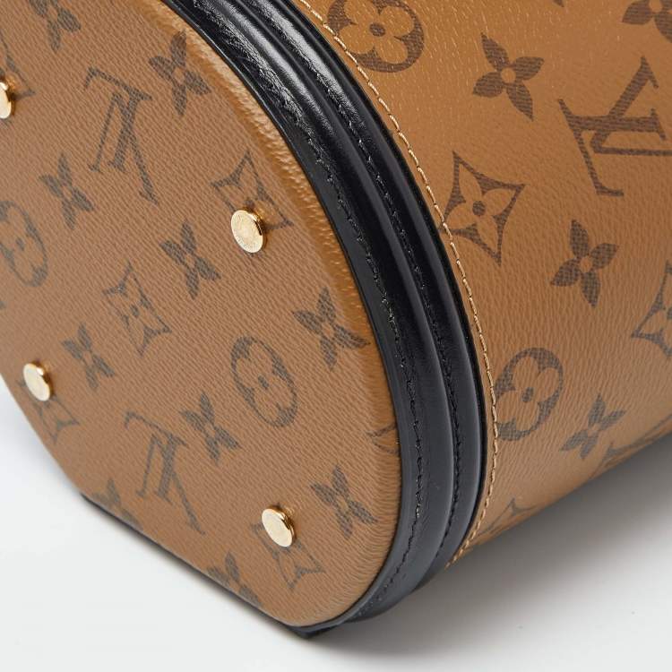 Pre Owned Louis Vuitton Monogram Reverse Canvas Cannes Bag