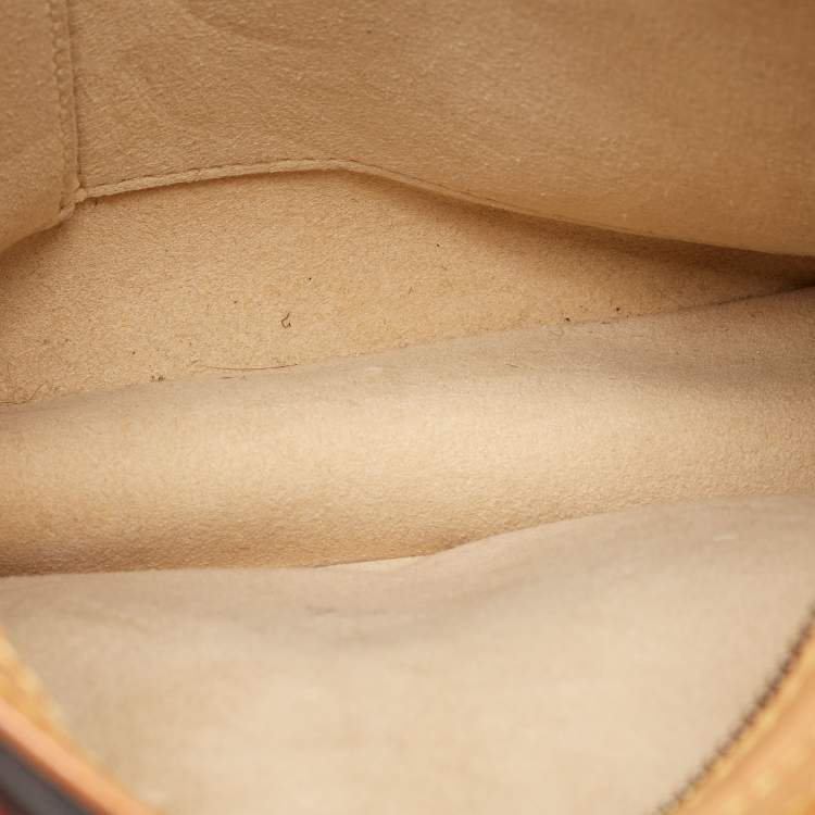 Pre Owned Louis Vuitton Brown Monogram Canvas Hudson GM Bag