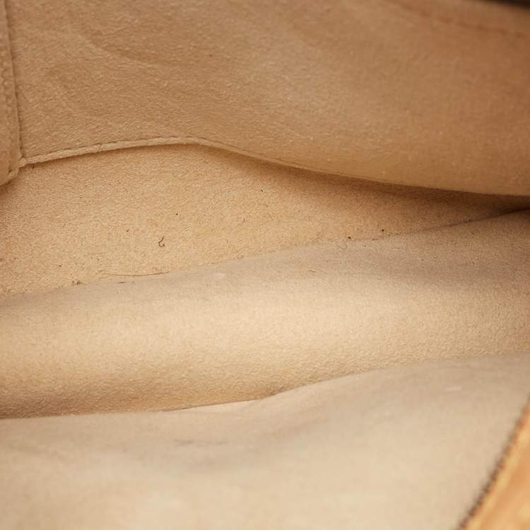 Pre Owned Louis Vuitton Brown Monogram Canvas Hudson GM Bag