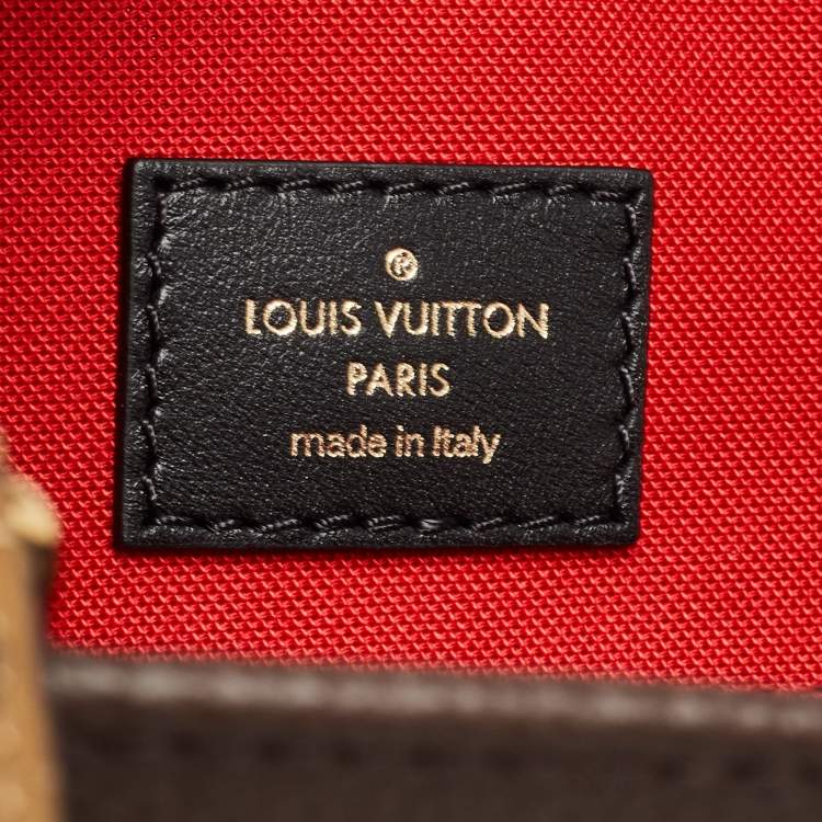 Pre Owned Louis Vuitton Monogram Reverse Giant Canvas OnTheGo GM Bag