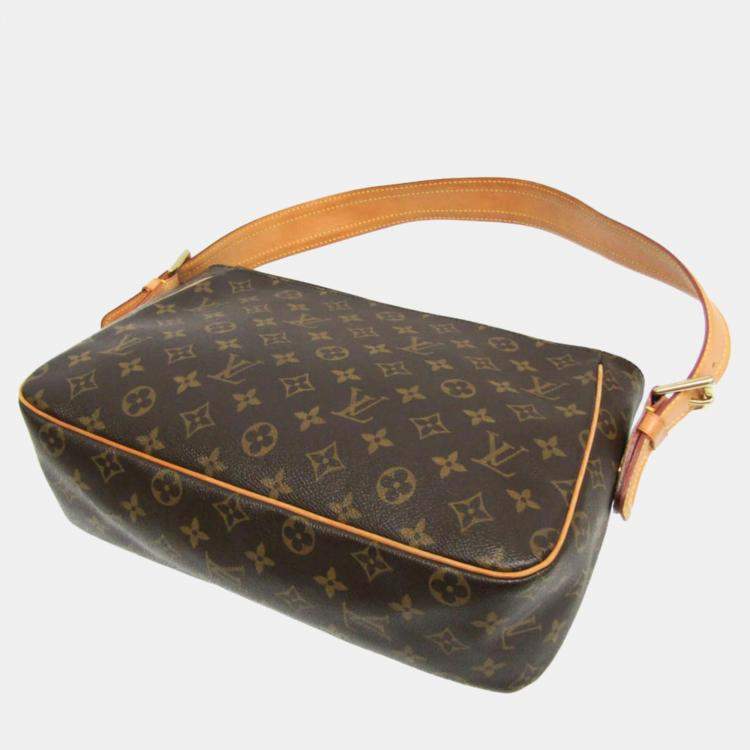 Pre Owned Louis Vuitton Monogram Viva Cite GM Shoulder Bag