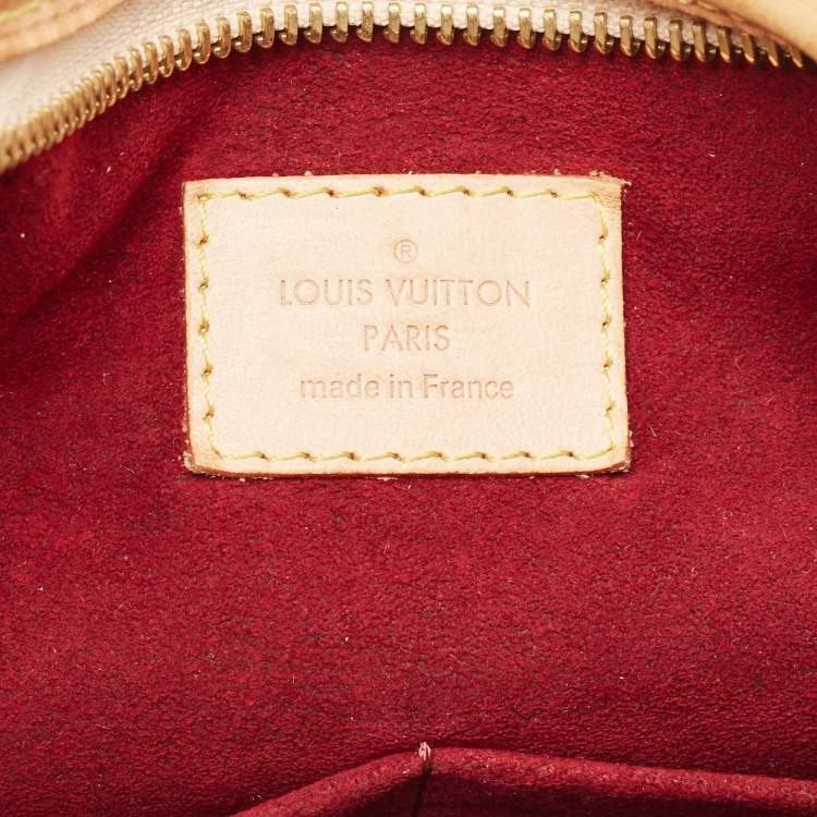 Pre Owned Louis Vuiton White Monogram Multicolore Canvas Chrissie MM Bag