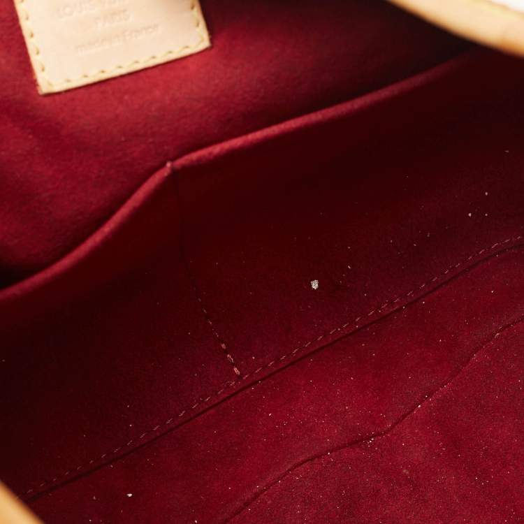 Pre Owned Louis Vuiton White Monogram Multicolore Canvas Chrissie MM Bag