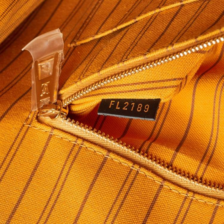 Pre Owned Louis Vuitton Black Monogram Giant Jungle Canvas Onthego GM Bag