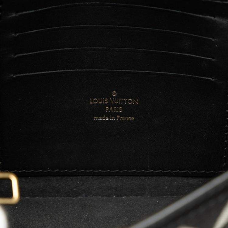 Pre Owned Louis Vuitton Black Monogram Canvas Mini Since 1854 Dauphine Shoulder Bag