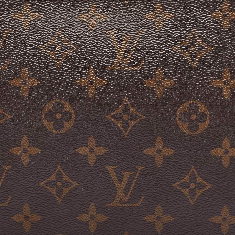 Pre Owned Louis Vuitton Monogram Canvas Zip Pouch
