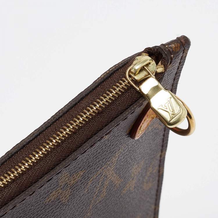 Pre Owned Louis Vuitton Monogram Canvas Zip Pouch