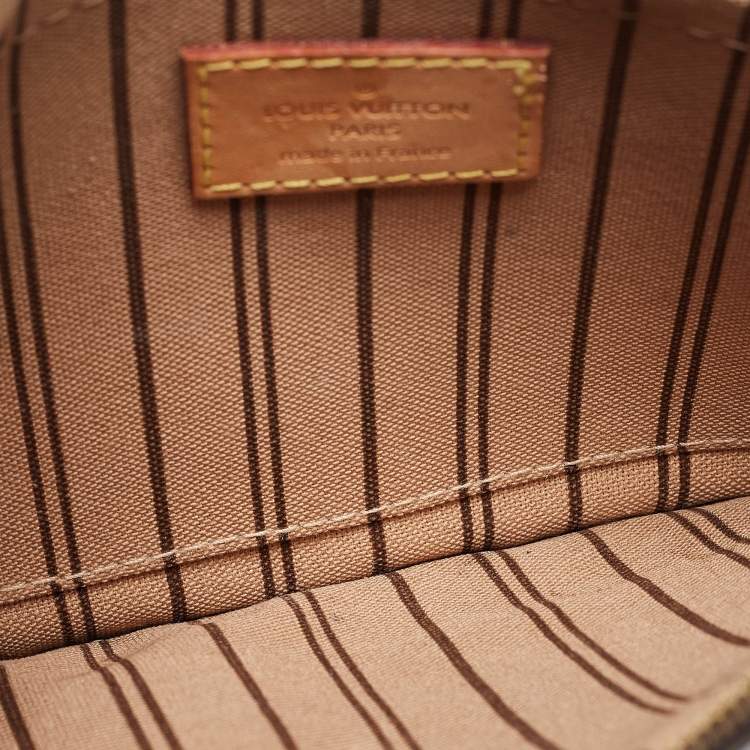 Pre Owned Louis Vuitton Monogram Canvas Zip Pouch