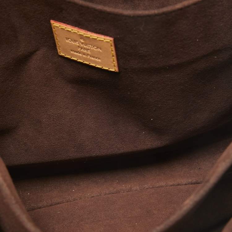 Pre Owned Louis Vuitton Monogram Canvas Pochette Metis Bag