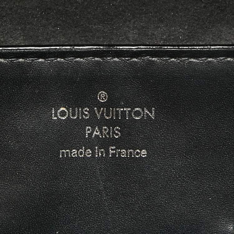Pre Owned Louis Vuitton Black Electric Epi Leather Lena Bag