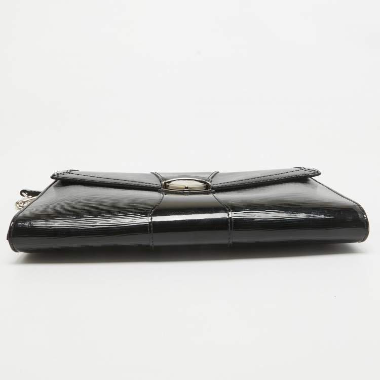 Pre Owned Louis Vuitton Black Electric Epi Leather Lena Bag