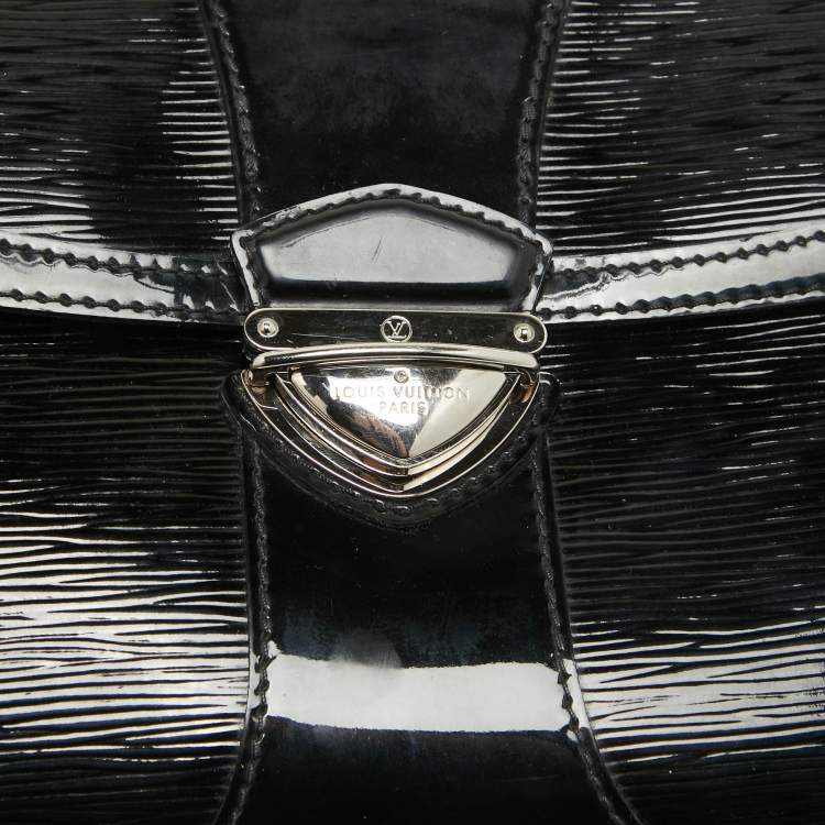 Pre Owned Louis Vuitton Black Electric Epi Leather Lena Bag