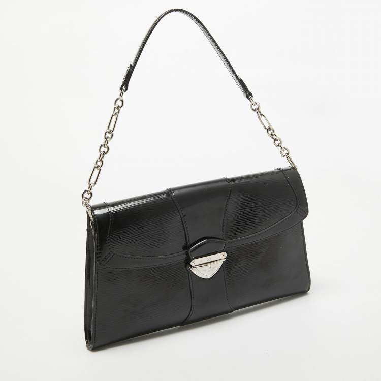 Pre Owned Louis Vuitton Black Electric Epi Leather Lena Bag