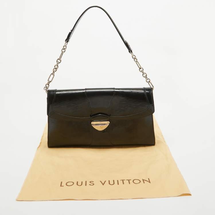 Pre Owned Louis Vuitton Black Electric Epi Leather Lena Bag