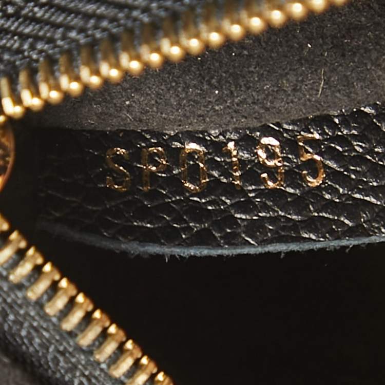 Pre Owned Louis Vuitton Black Monogram Empreinte Leather St Germain MM Bag