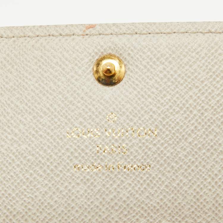 Pre Owned Louis Vuitton Monogram Canvas Dentelle Sarah Wallet 