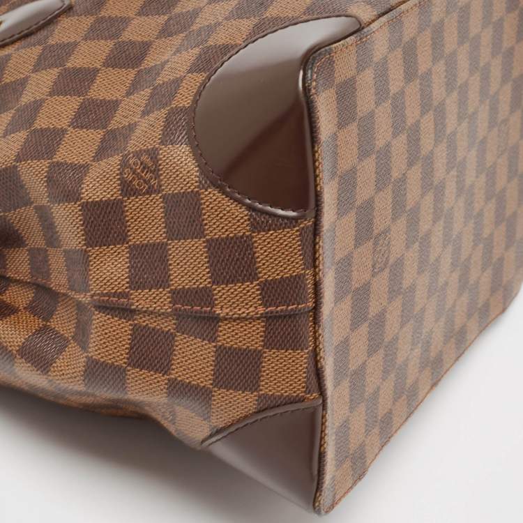 Pre Owned Louis Vuitton Damier Ebene Canvas Hampstead PM Bag