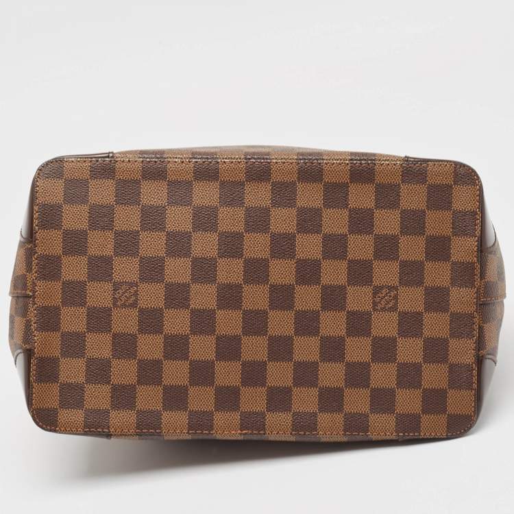 Pre Owned Louis Vuitton Damier Ebene Canvas Hampstead PM Bag
