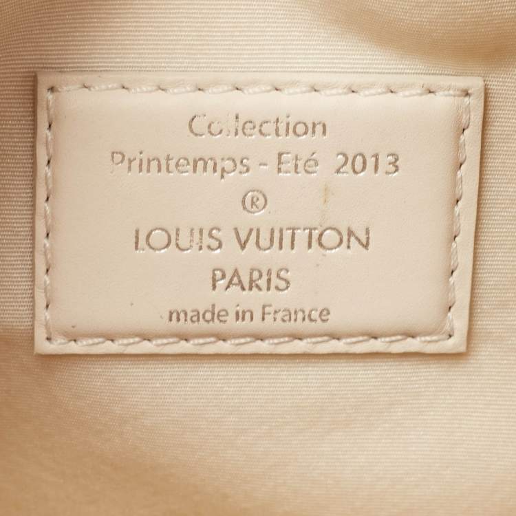 Pre Owned Louis Vuitton Off White/Grey Damier Cubic Speedy Cube PM Bag