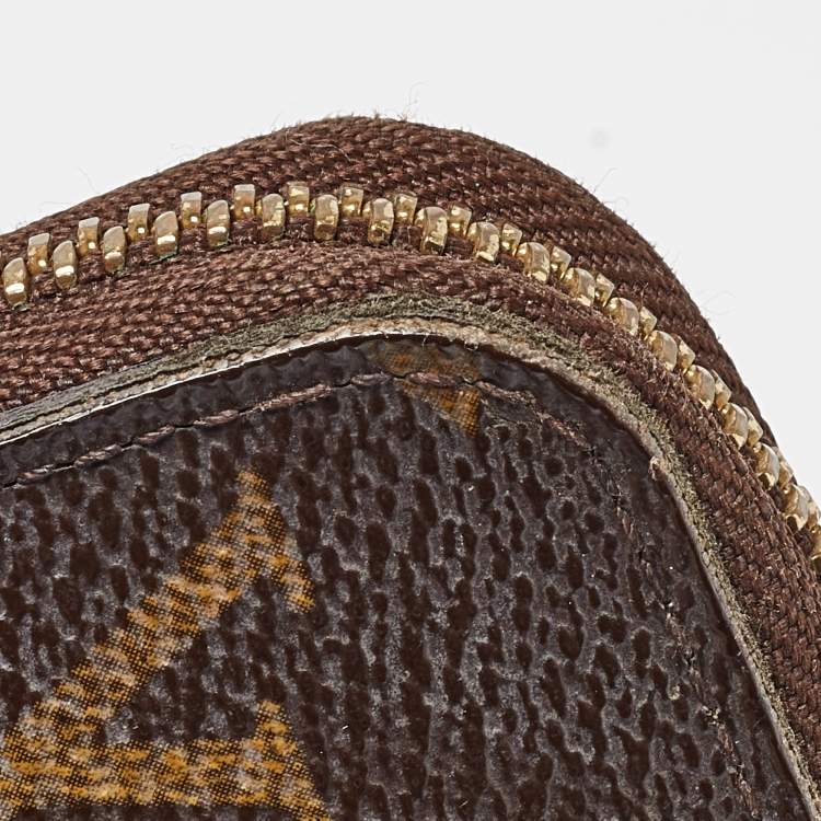 Pre Owned Louis Vuitton Monogram Canvas Zippy Compact Wallet